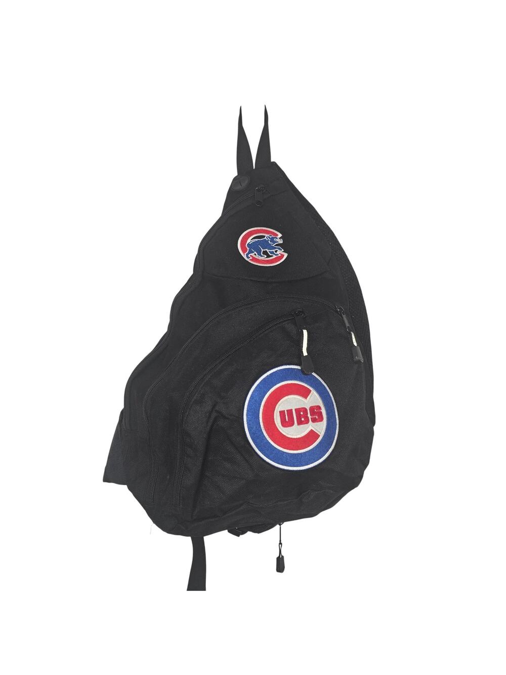 Chicago Cubs Backpack Sling Bag One Size Black MLB Baseball Concept One Cubbies
